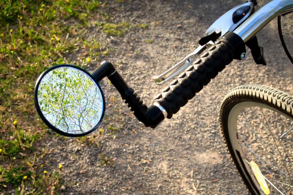 road bike mirror handlebar