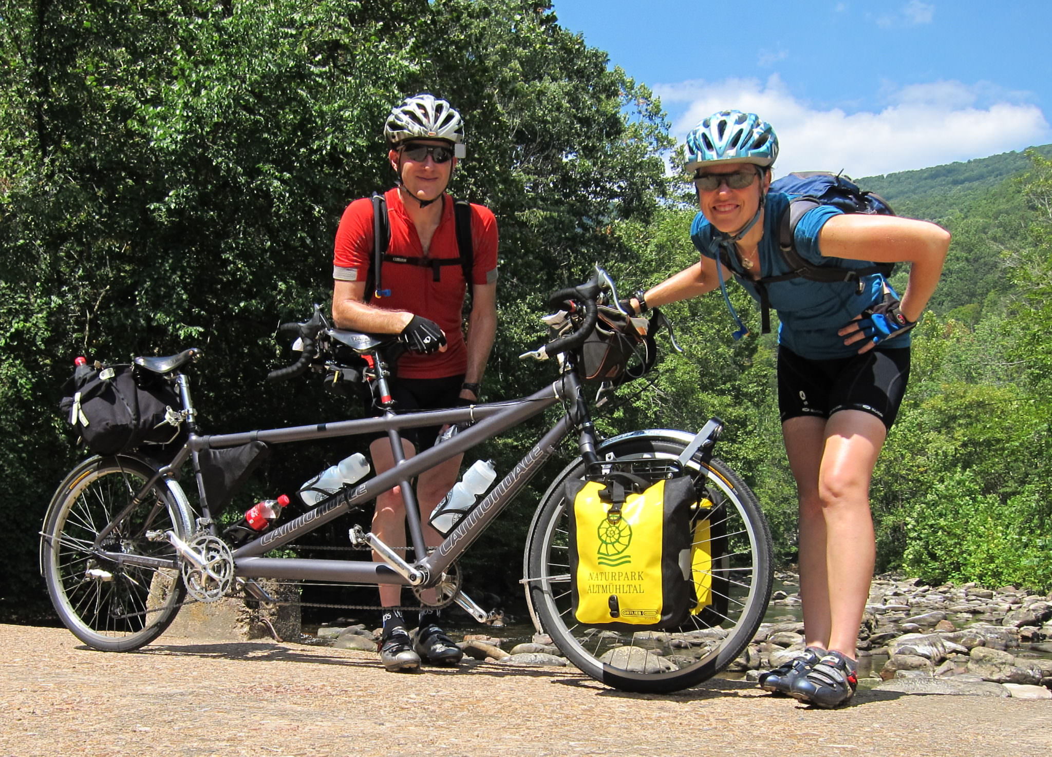 tandem bikes