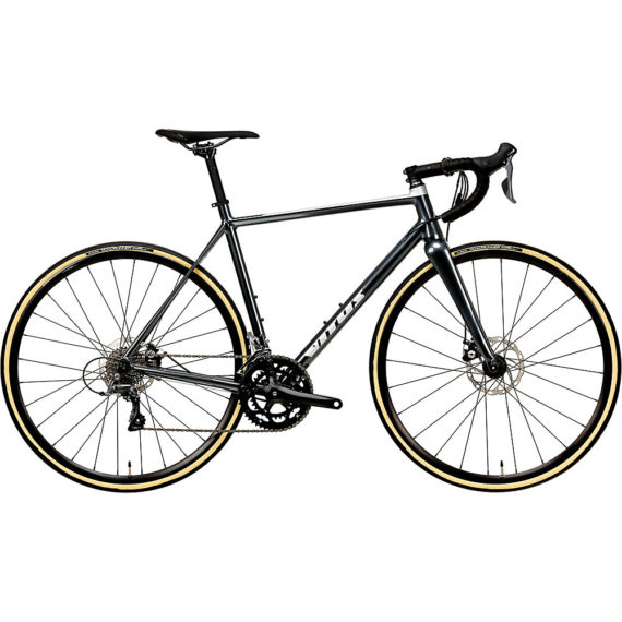 Vitus Razor Disc Road Bike (Claris) 2020 - Black-Silver - XS