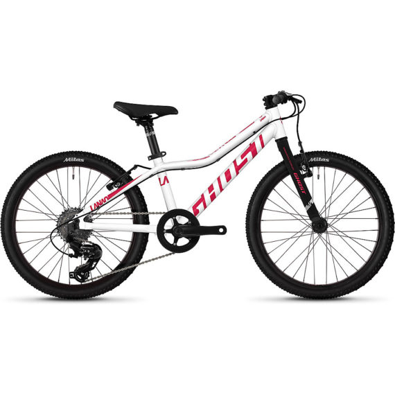 Ghost Lanao 1.0 Kids Bike 2020 - White - Pink - 20"