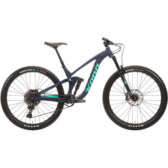 Kona Process 153 29 Full Suspension Bike 2020 - Charcoal Blue, Charcoal Blue