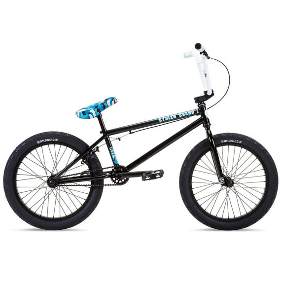 Stolen Stereo 20" BMX Bike (2021) 2021 - Black - Blue Camo