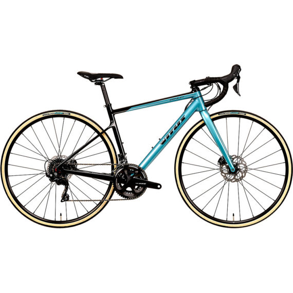 Vitus Zenium CRW Road Bike (105) 2020 - L - Teal-Carbon